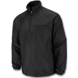 Smitty Official's Apparel Professional Style Lightweight Convertible Sleeve Umpire Jacket (Black, Medium)