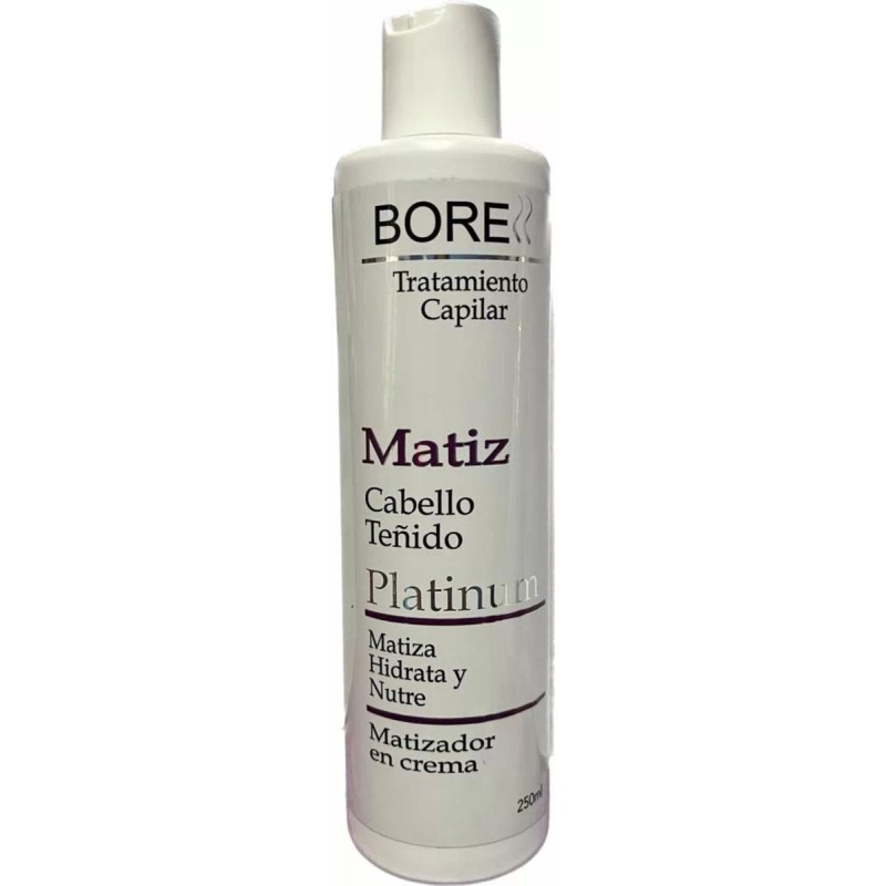 Borell Tratamiento Capilar Shampo - Matizador En Crema