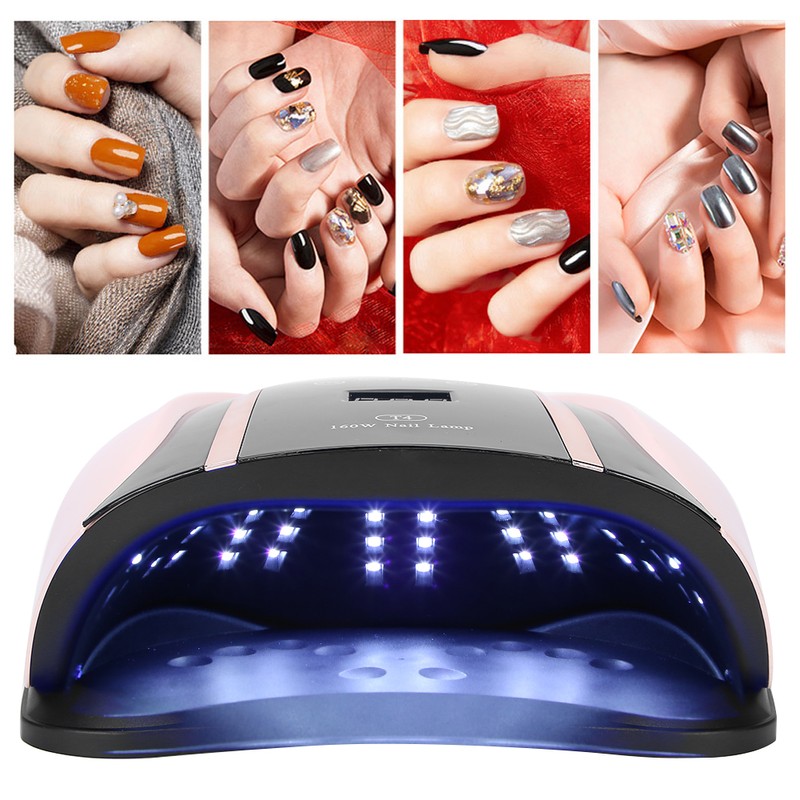 160W LED Nail Light Fast Dry Nail Gel Curing Light