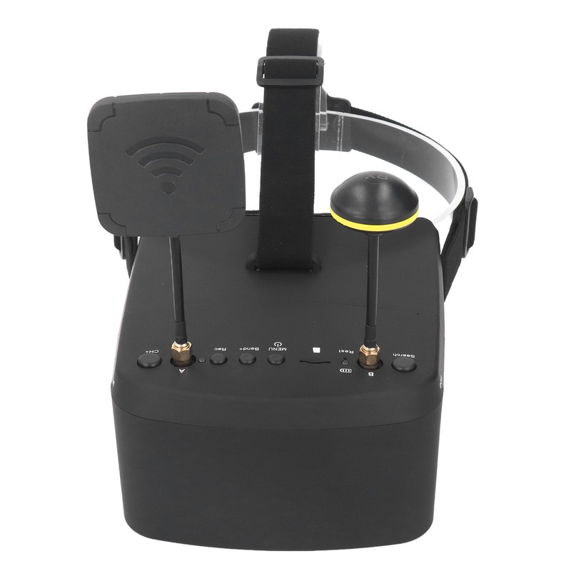 EV800D FPV Goggles with DVR 40CH 5 Inch 800x480 Resolution