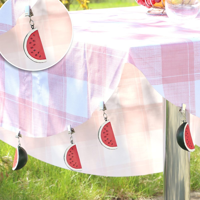 com-four® 8 x Tablecloth Weights – Weather-Resistant Tablecloth Weights with