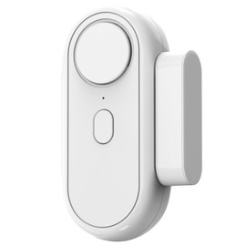 Door Window Alarm, 120DB Door Alarms for Kids Safety, Window Pool Alarms for Home, Anti-Theft/doorbell/ Closing beep Reminder/Delayed Alarm Mode, White