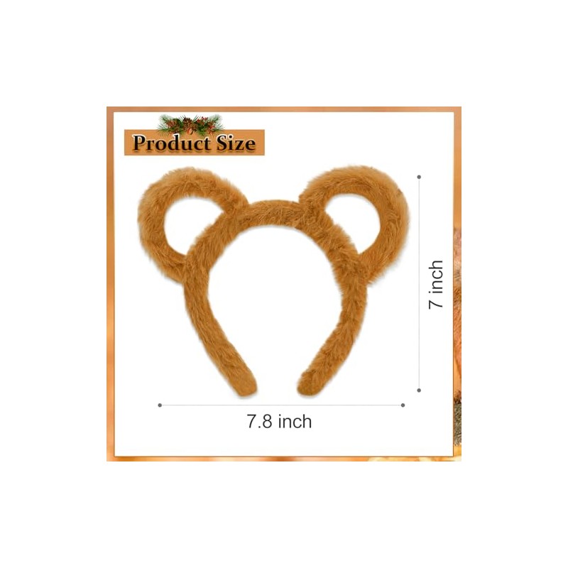 Diadema con orejas de ardilla, disfraz de ardilla para Halloween,