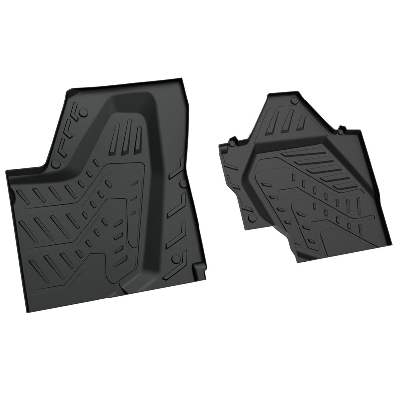 SAUTVS TPE Anti-Slip Floor Mats for Can-Am Maverick R, Front