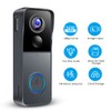 KAMEP Video Doorbell Wireless Camera Doorbells, 1080P HD Smart WiFi