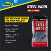 Assorted 12 pad Grit Steel Wool