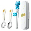 Training Children Beginners Chopsticks and Children's Training Spoon, SUS304 Environmental