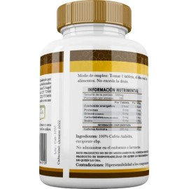 Cafeina Anhidra Premium 100 Servicios 100 Tabs 200mg Sabor Natural                                                                                    