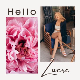 Zuere Floral Perfumes for Women, Luxury Eau de Parfum, Enhanced Sweet Almond Coffee Scent, 0.35 oz Travel-Friendly, JG_C2_39