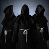 Sintege Mardi Gras Monk Costume Medieval Monk Robe Renaissance Priest
