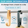 XoYoZo Laundry Hooks with Clips Hanger Closet Organizer Clamps Socks