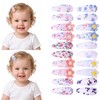 20Pcs Baby Hair Clips, Floral Barrettes, Toddler Girls Hair Clips