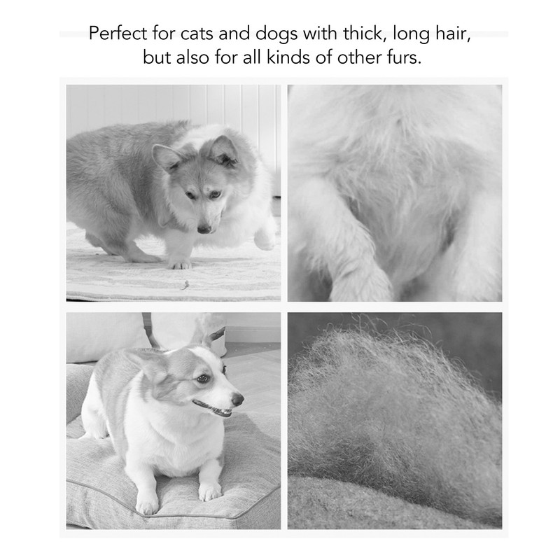 Pet Dematting Comb Double Sided Shedding Brush Stainless Steel Pet
