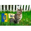 ANCONINE Double Sided Ukraine Garden Flag Flag 12x18 Inch Ukrainian