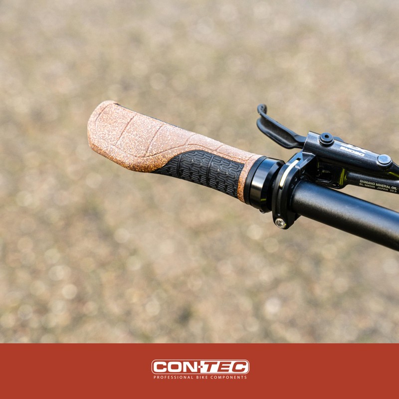Contec Merge Mountain Comfort Bicycle Grips Cork Ergonomic Fit for