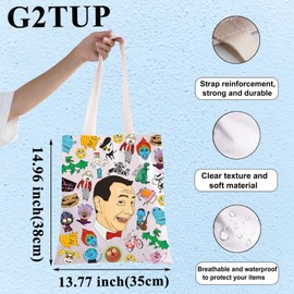 G2TUP 80s Peewee Herman Tote Bag Pee-wee Herman & Dottie Fans Gift Chuck's Bike-O-Rama Shoulder Bag Peewee Herman Bike Merch, Everyone I Know Tg