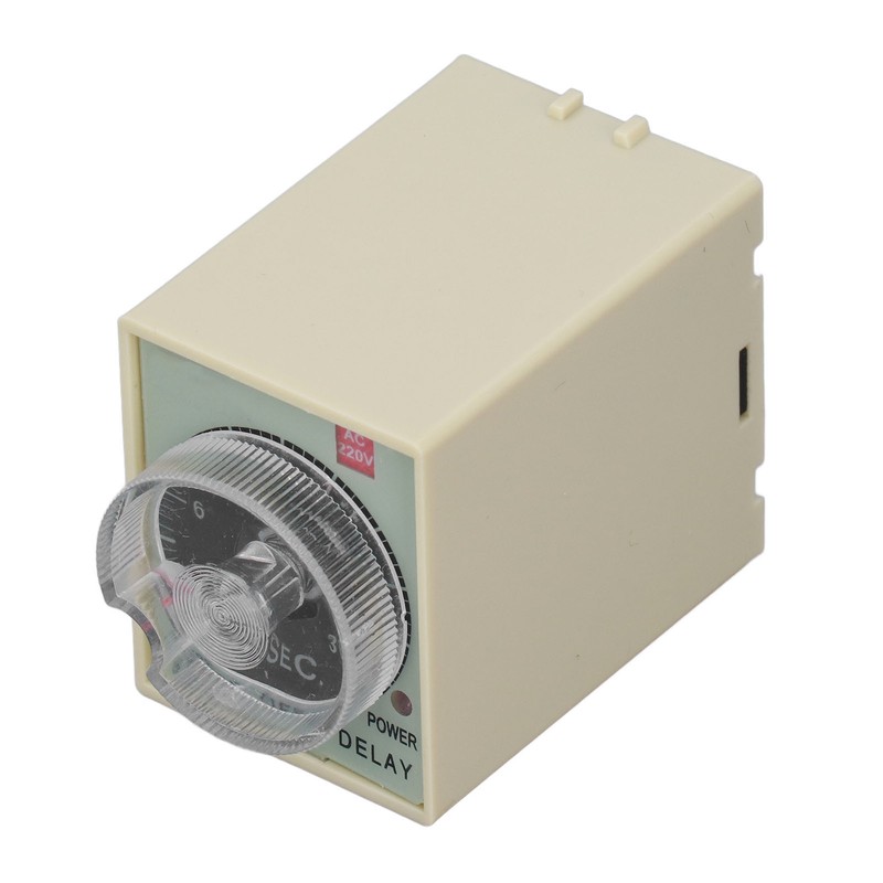 Time Delay Relay Long Lasting Fine Workmanship Small Volume ABS