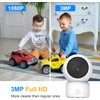 ANTELA 3MP Indoor Surveillance Camera, 2.4 GHz WLAN Camera, 2-Way