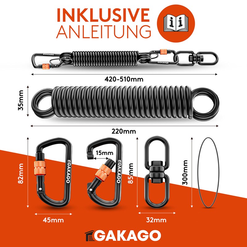 Gakago Swing Spring for Hanging Chair - Pleasant Swing Thanks