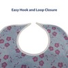 Personal Touch Ladies Adult Bib with Crumb Catcher Velcro Closure