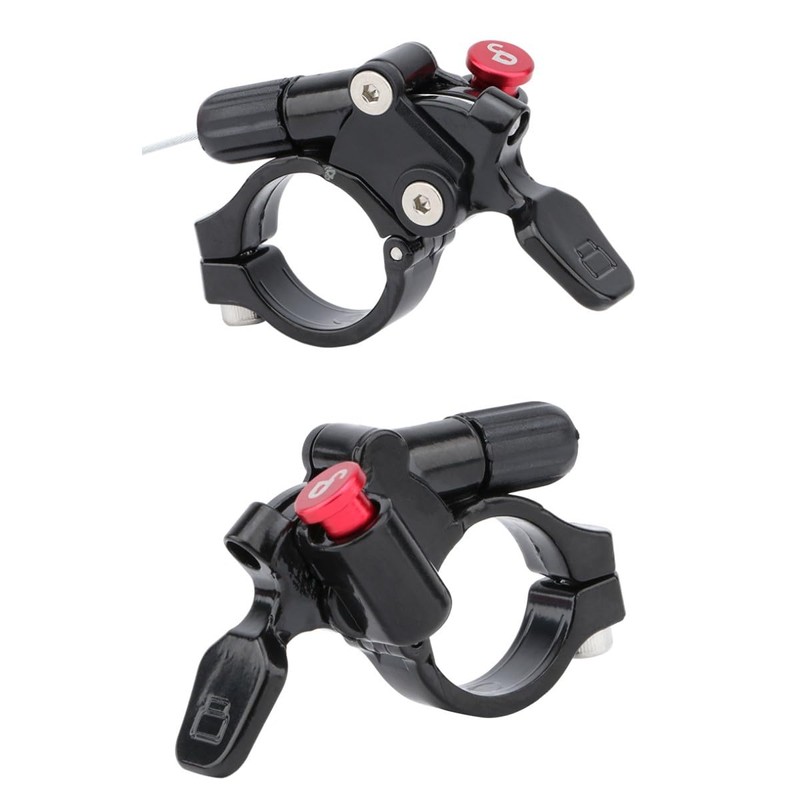 HOUSON Bicycle Remote Lockout Lever, Aluminum Alloy Lockout Lever Mountain