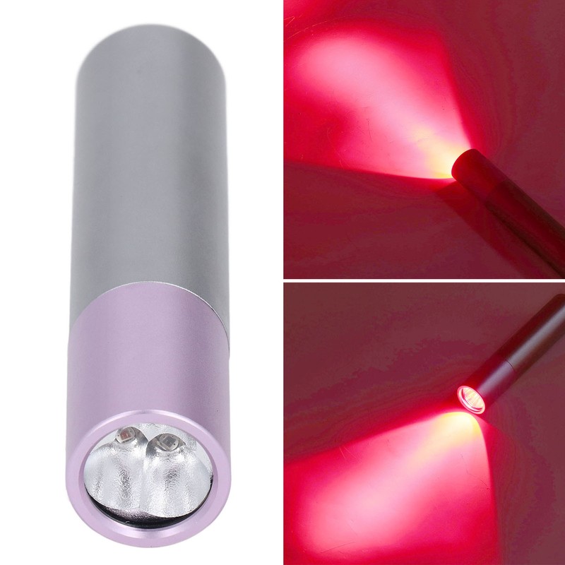 Near Infrared Lighting Treatment Torch 630 660 850nm Purple Cover