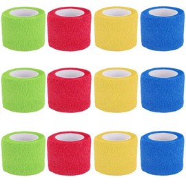 Wound dressing self-adhering bandage.