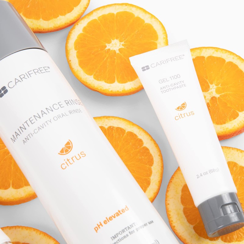 CariFree Maintenance & Prevention Kit, Citrus Flavored | Anti-Cavity Fluoride