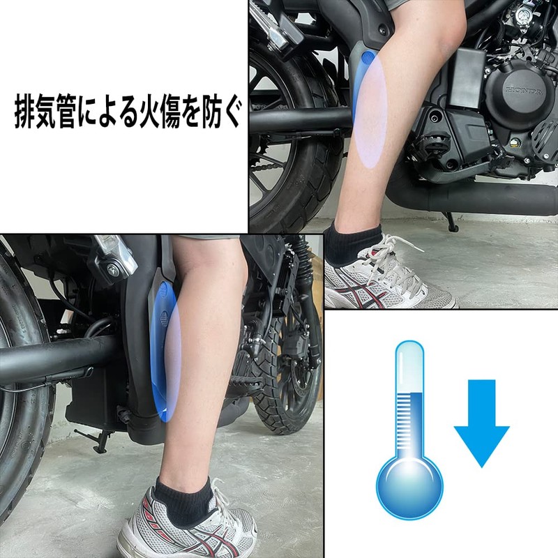 For CL250 CL300 CL500 2023 Heat Insulation Panel Motorcycle Exhaust