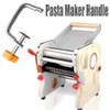 JaSiTeBW Pasta Maker Handle Replacement Adjustable Table Clamp Pasta Machine