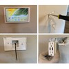 iMBAPrice IMBA-DVFR1W-1 (1-Gang) Recessed Electrical/Outlet Mounting Box w/Paintable Wall Plate