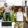 WERFORU Men's Nylon Belt, Military Tactical Belts Breathable Webbing Canvas