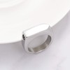 XSMZB Cremation Rings for Ashes Simple Square Band Ring Keepsake