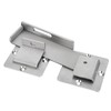 Pxoerzy Flip Gate Latch with Padlock Hole,Double Gate Latch Stainless