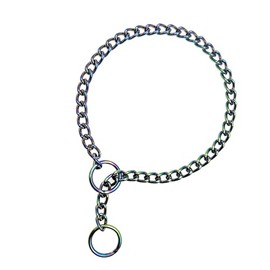 Hicost Heavy Chain Dog Metal Collars, Adjustable Weather Proof Alloy Steel Necklace for Small Medium Large Dogs (4XL, Rainbow)
