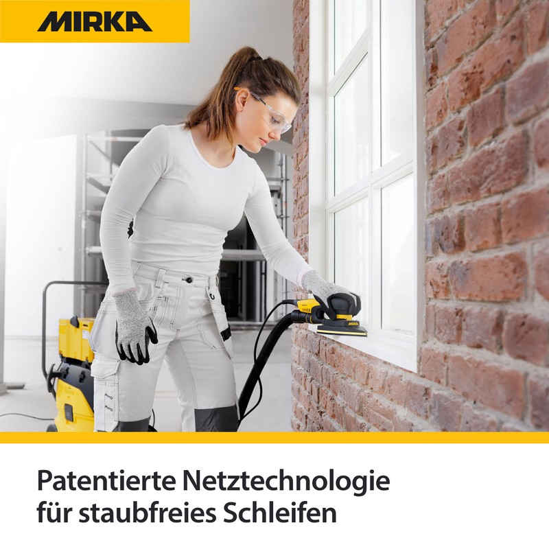 Mirka Abranet AE219F1015 Mesh Delta Sanding Discs for Triangular Sanders