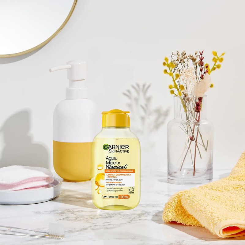 Garnier Agua Micelar Desmaquillante Express Aclara 100ml