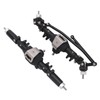 RC Front Rear Axles Complete Set Metal Assembly Kit Axle