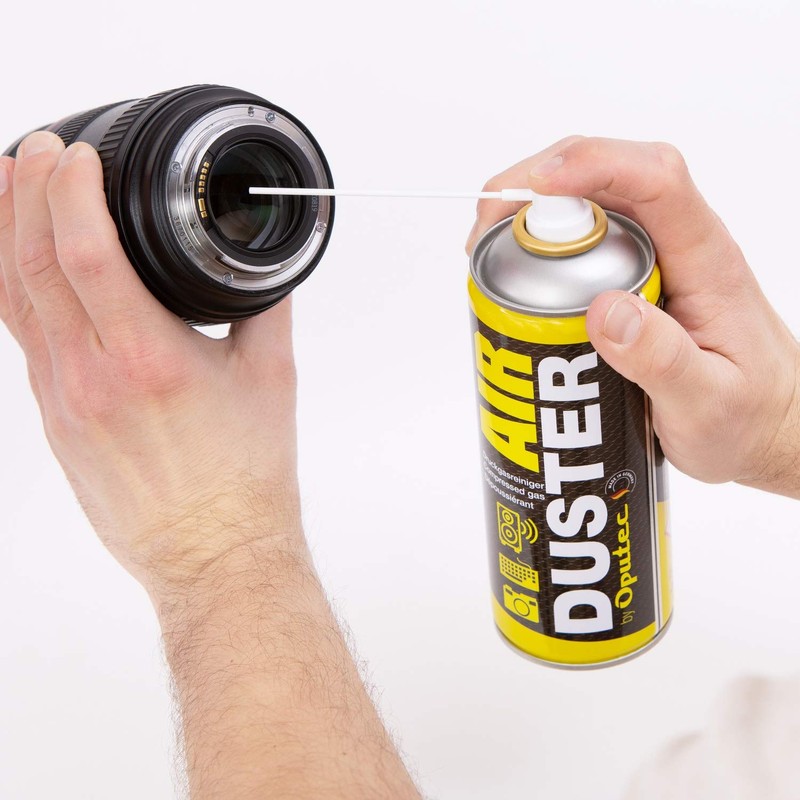 Oputec 3 x 400ml Oputec Air Duster Tastatur Reiniger Druckluftspray