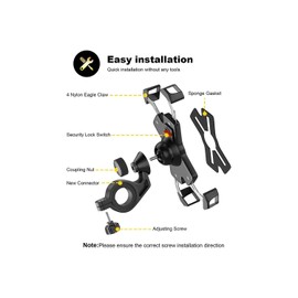 360° Rotation Bike Phone Mount