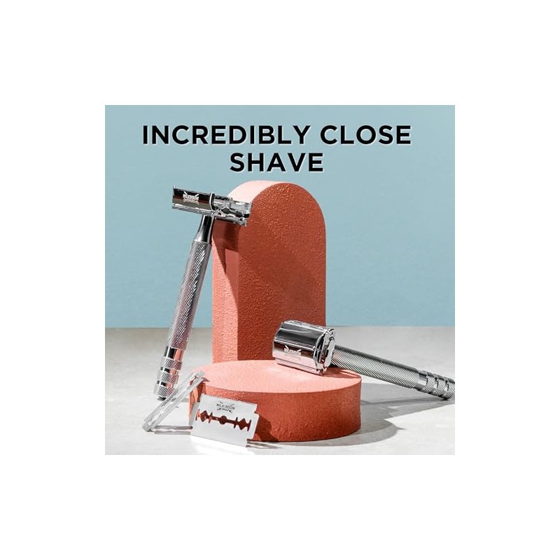 WILKINSON SWORD Double Edge Blade Refills for Men, Pack of