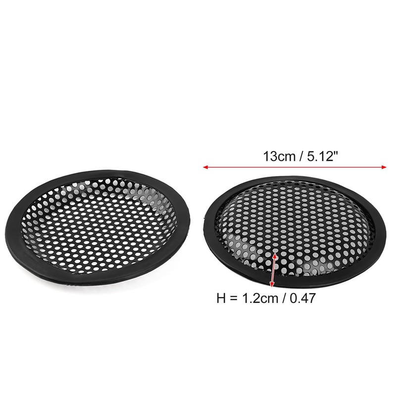 MACHSWON Car 2 Piece Grill Cover Mesh Protector Speaker Cover