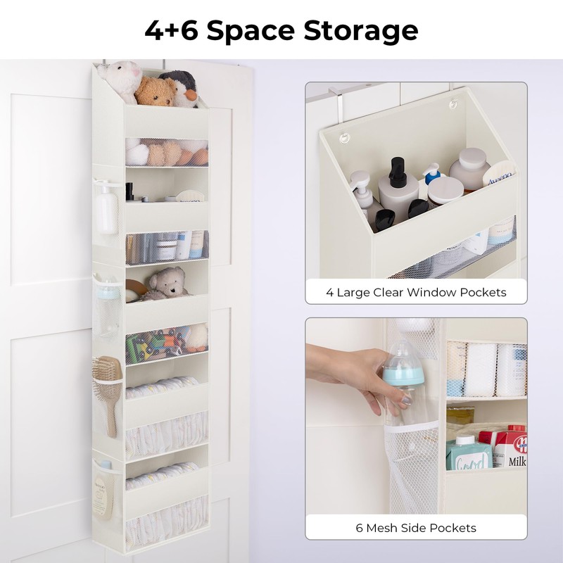 GRANNY SAYS Over The Door Organizer, 5-Shelf Behind The Door