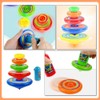 Toddmomy 1 Set Stacking Tops Toys Stackable Tops Kids Stacking