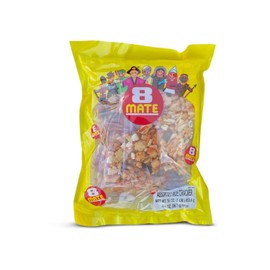 Shirakiku Japanese Style - 8 Mate Premium Arare Assorted Rice Cracker with Green peas | Glutinous Rice, Soy Sauce and Wasabi Green Peas | Asian Snacks, 16 Oz - (Pack of 2)