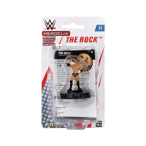 WizKids WWE Heroclix: The Rock Expansion Pack