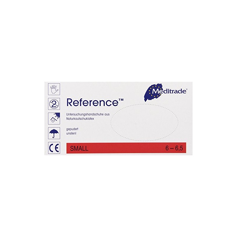Meditrade Reference 1121S Gloves - Pack of 100