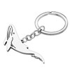 WEVENI Dolphin Keyring Whale Key Ring Rings Jellyfish Charms Fish