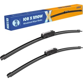 ICEXSNOW 26"+20" Water Repellet Windshield Wiper Blades Replacement for VOLVO XC60 2017-2010 XC70 2016-2008 S40/S60/S80 2018-2011 C30/C70 2013-2007 Silicone Automotive Windshield Wiper Blades
