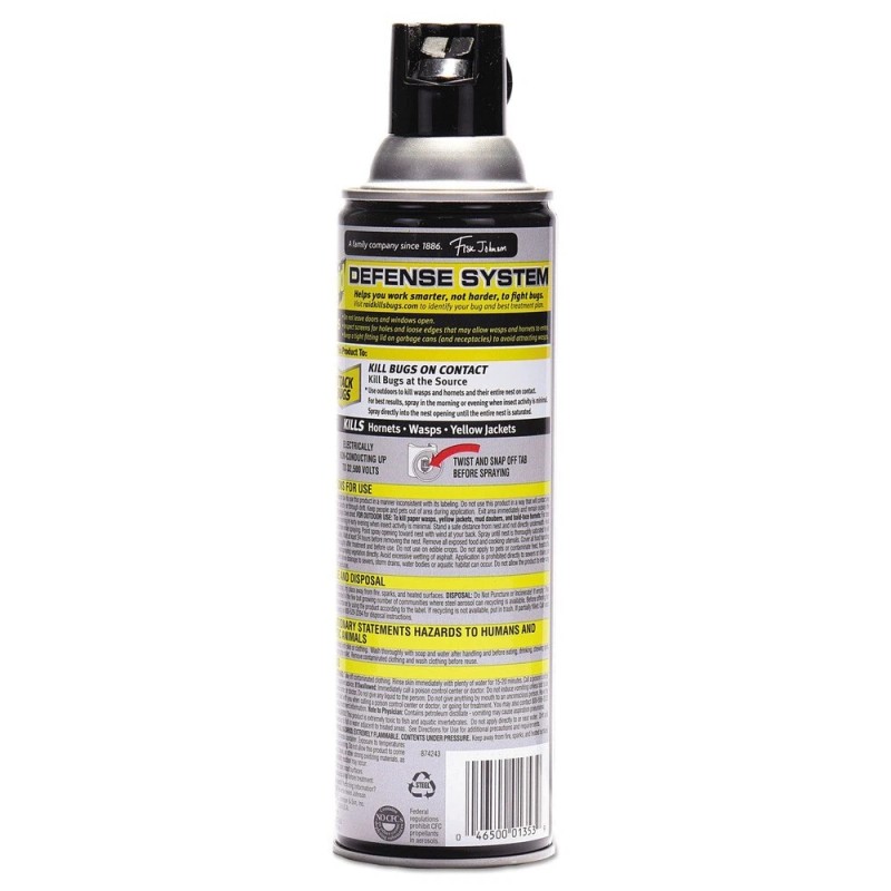 Raid 668006 14 oz. Wasp & Hornet Killer Spray (12/CT)